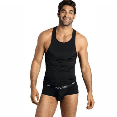 Lingerie senza maniche in microfibra morbida nero, taglie tutte